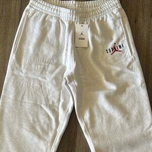 Supreme/Jordan Sweatpants Ash Grey Fall F/W 2024